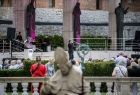 Artyści podczas koncertu na wyjątkowej scenie - Ołtarzu Trzech Tysiącleci