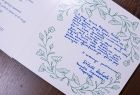 Pamiątkowy wpis wicemarszałka Witolda Kozłowskiego.
