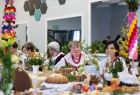 Przedstawicielki Kół Gospodyń Wiejskich podczas Spotkania Wielkanocnego w Wolbromiu