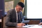 Wicemarszałek Łukasz Smółka