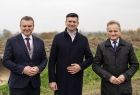 symboliczne wbicie łopaty pod budowę