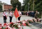 Poczet sztandarowy Straży Miejskiej w Oświęcimiu