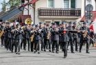 Strażacka orkiestra dęta.