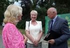 Iwona Gibas oraz Janusz Marszałek w trakcie rozmowy z uczestnikami wydarzenia