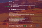 plakat wydarzenia biegowego