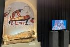 fragment ekspozycji „Śladami polskich pionierów badań starożytnego Egiptu”