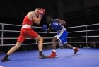 Senegalczyk Alphonse Junior Antoine Mendy kontra Nikodem Hajduk (Champion Myślenice)