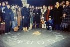 Jerzy Bereś, Manifestacja romantyczna, 18 XI 1981, Rynek Główny w Krakowie, fot. z archiwum rodziny