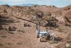 Łazik marsjański Kalman - stworzony przez studentów Wydziału Inżynierii Mechanicznej i Robotyki AGH - AGH Space Systems.