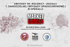 Banner wydarzenia obchody 80. rocznicy udziału 1. Samodzielnej Brygady Spadochronowej
w Operacji Market Garden