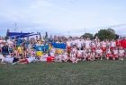 wspólne zdjęcie wszystkich sportowców po zawodach