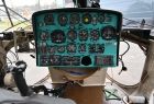 kokpit policyjnego śmigłowca Mi-2 
