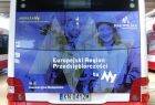 Kampania Europejski Region Przedsiębiorczości to My! na autobusie