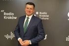 Marszałek Łukasz Smółka w radiu Kraków.