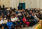 Goście podczas uroczystego spotkania, w trakcie którego miało miejsce m.in. wręczenie złotego medalu Polonia Minor dla Zespołu Szkół Salezjańskich w Oświęcimiu