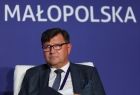 Radny Rafał Kosowski. Z nim napis Małopolska.