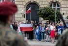 Uczestnicy uroczystości w Krakowie