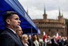 Uczestnicy uroczystości w Krakowie z udziałem marszałka Łukasza Smółki i radnych województwa