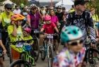 Najmłodsi uczestnicy rodzinnego rajdu rowerowego Małopolska Tour