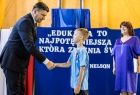 Uroczystość w szkole w Nowej Górze