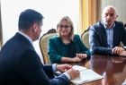 Marszałek Łukasz Smółka spotkał się z Zarządem Forum Wójtów, Burmistrzów i Prezydentów Małopolski