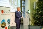 Zdjęcie z gali rozdania nagród w konkursie "Turystyczne Skarby Małopolski"