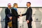 Zdjęcie z gali rozdania nagród w konkursie "Turystyczne Skarby Małopolski"