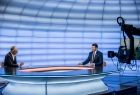 Marszałek Łukasz Smółka na wizji.