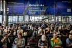 Kampania Europejski Region Przedsiębiorczości to My! na lotnisku Balice