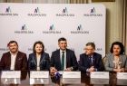 Podpisanie umowy na zaprojektowanie i wybudowanie obwodnicy Łącka