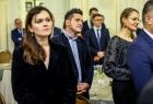 Przedstawiciele instytucji kultury biorący udział w uroczystym spotkaniu w Filharmonii Krakowskiej