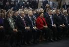 Widok na uczestników konferencji siedzących w rzędach