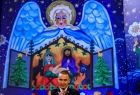 Oficjalne przemówienia w niezwykle nastrojowych i świątecznych wnętrzach Muzeum Pożarnictwa w Alwerni