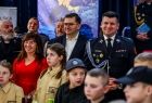Marszałek Łukasz Smółka oraz poseł Łukasz Kmita wraz z panią burmistrz Alwerni