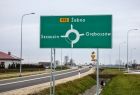 Znak drogowy informujący o rondzie.