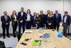 Zdjęcie grupowe z Martą Malec-Lech z zarządu. 