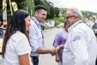 marszałek i dyrektor wyścigu Bogdan Pałka