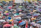 Tłumy wiernych podczas uroczystości