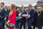 Marszałek Witold Kozłowski podczas uroczystości w Starym Sączu