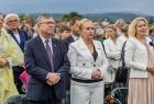 Marszałek Witold Kozłowski podczas uroczystości w Starym Sączu