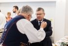 Spotkanie Opłatkowe Związku Podhalan, wspólne kolędowanie, życzenia i dzielenie opłatkiem, 