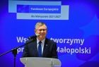 Witold Kozłowski, wicemarszałek województwa małopolskiego, w trakcie wystąpienia
