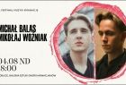 Grafika 12. Festiwalu Emanacje, zdjęcia muzyków Michała Balasa i Mikołaja Woźniaka