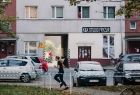 w środku dzielnicy Krakowa