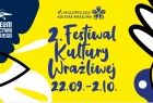 Banner wrażliwego oprowadzania po Muzeum Lotnictwa Polskiego w ramach 2. Festiwalu Kultury Wrażliwej.