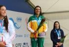 Jessica Fox na podium