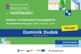 Przejdź do: Sobota z Funduszami Europejskimi na Rynku w Oświęcimiu