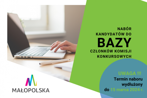 Uwaga! Wydłużony termin naboru do 15 marca - dla kandydatów na członków komisji konkursowych