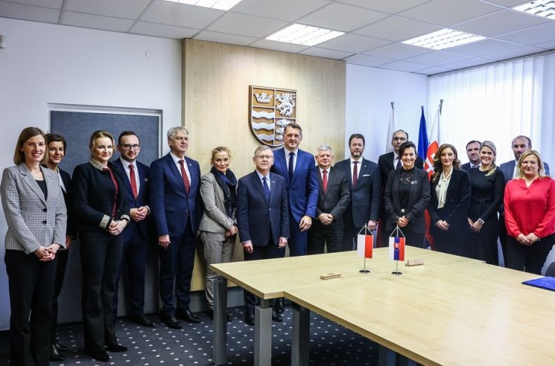 Spotkanie delegacji Województwa Małopolskiego i Samorządowego Kraju Preszowskiego