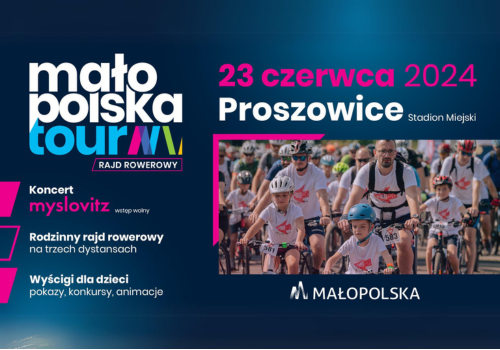 Banner zapraszający na Małopolska Tour